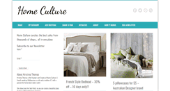 Desktop Screenshot of homeculture.com.au